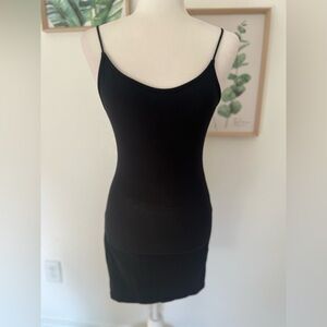 Shein | Dress | Nwot Sexy Black Spaghetti Strap Mini